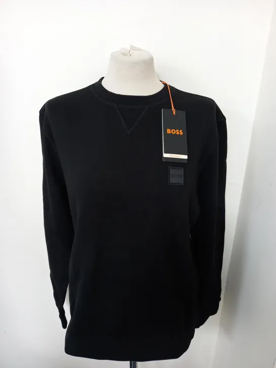 HUGO BOSS LOGO SWEATSHIRT SIZE S