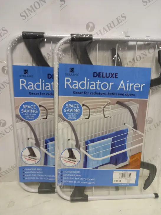 LOT OF 2 SEALED DELUXE RADIATOR AIRERS