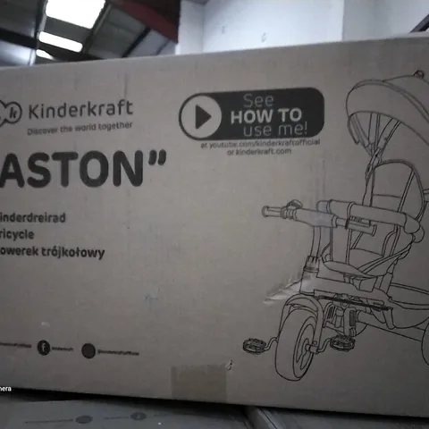 PALLET OF APPROXIMATELY 12 BOXED ASTON TRICYCLES 