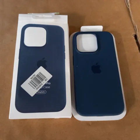 IPHONE 14 PRO SILICONE CASE IN STORM BLUE