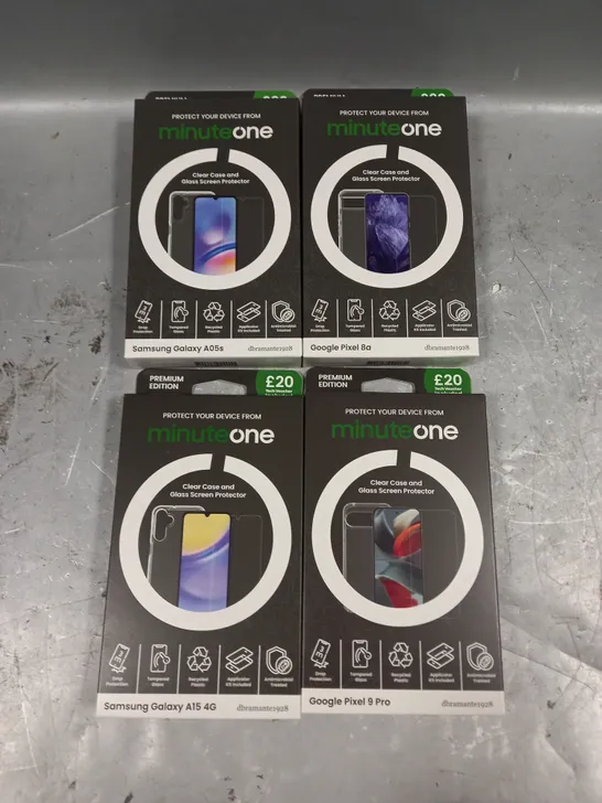 PALLET OF APPROXIMATELY 1900 BRAND NEW ASSORTED MINUTE ONE PHONE CASES TO INCLUDE - GOOGLE PIXEL 9 PRO - SAMSUNG GALAXY A15 G - GOOGLE PIXEL 8A - ETC - COLLECTION ONLY