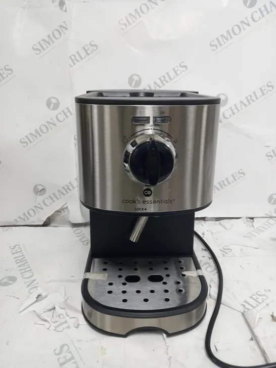 BOXED COOK'S ESSENTIALS PUMP ESPRESSO COFFEE MACHINE