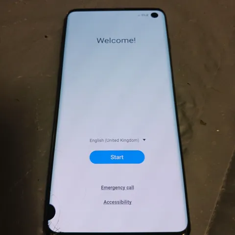 UNBOXED SAMSUNG GALAXY S10 MOBILE PHONE