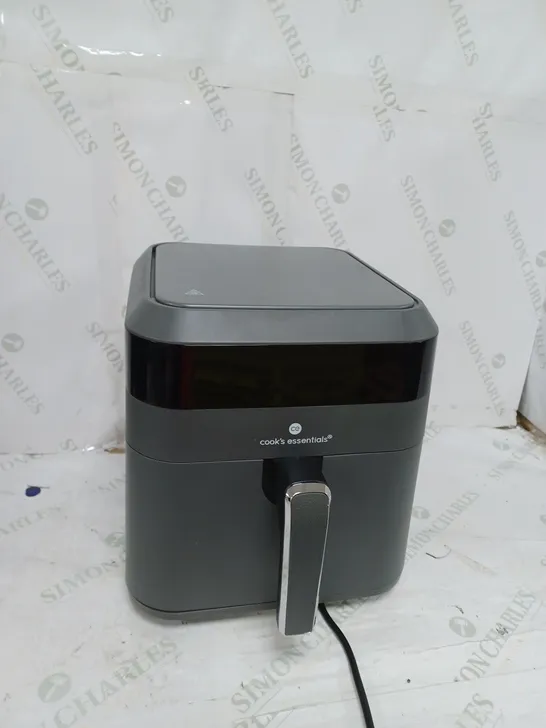 BOXED COOK'S ESSENTIALS 5.8L AIR FRYER IN SLATE GREY