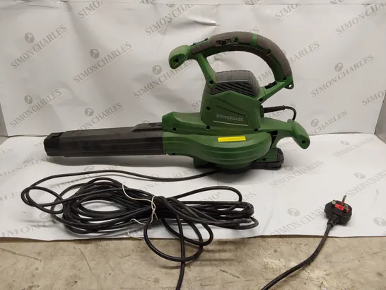 POWERBASE 3000W ELECTRIC GARDEN BLOWER VACUUM (1 ITEM)