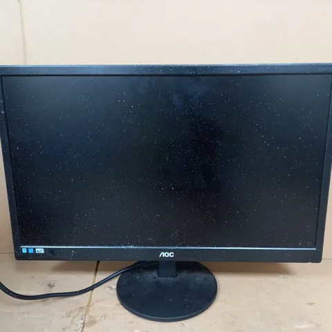 AOC E2270SWHN - 22 INCH FHD MONITOR, 60HZ IN BLACK