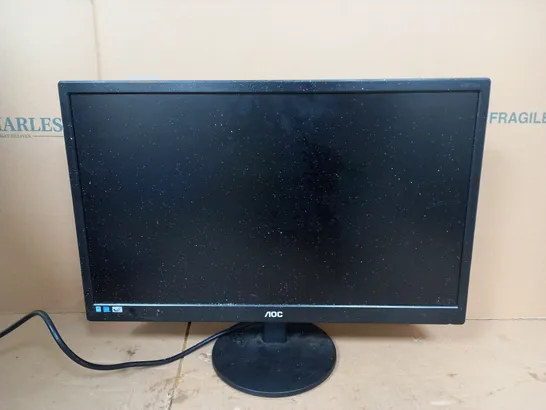 AOC E2270SWHN - 22 INCH FHD MONITOR, 60HZ IN BLACK