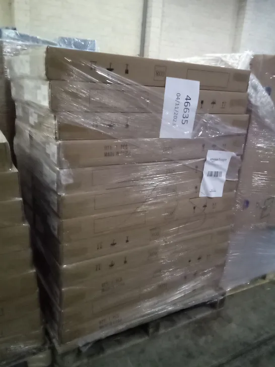 PALLET OF APPROXIMATELY 24 BOXED L-SHAPED COMPUTER DESKS 