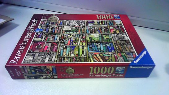 1000 PIECE RAVENSBURG JIGSAW - THE LIBRARY