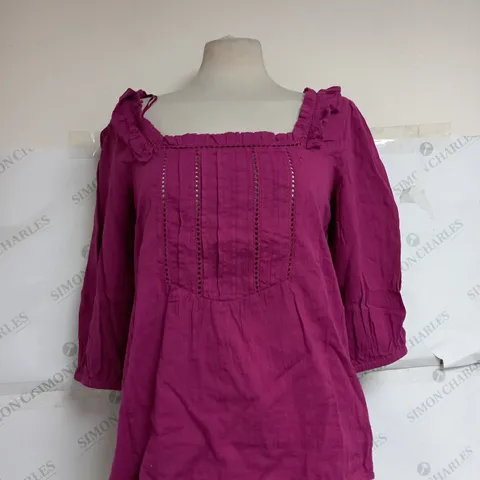 MONSOON PURPLE OCCASSIONAL TOP SIZE 8