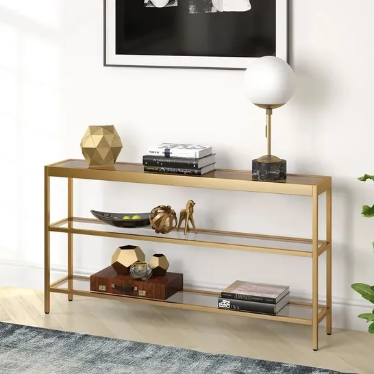 BOXED SOUTHALL CONSOLE TABLE 