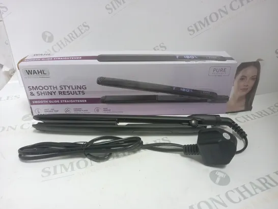 WAHL SMOOTH GLIDE STRAIGHTENER BLACK 