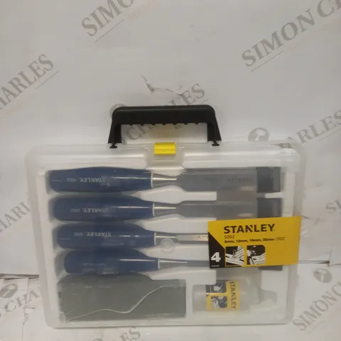 STANLEY 6-PIECE CHISEL SET 