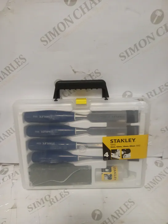 STANLEY 6-PIECE CHISEL SET  RRP £29.99