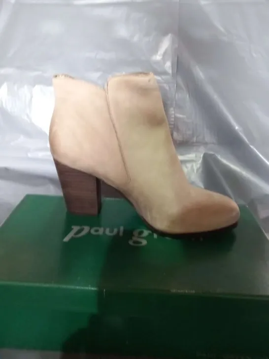 ALDO BEIGE ANKLE BOOTS SIZE UNSPECIFIED