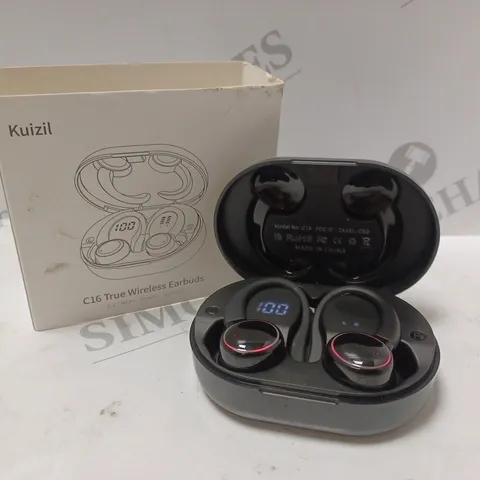 BOXED KUIZIL C16 TRUE WIRELESS EARBUDS 