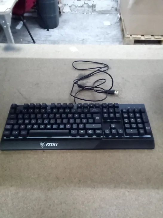 BOXED MSI VIGOR GK30 WIRED GAMING KEYBOARD