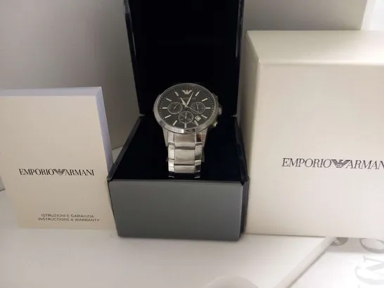 BOXED EMPORIO ARMANI AR2434 WRIST WATCH