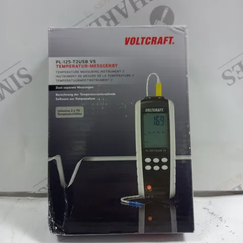 VOLTCRAFT PL-125-T4 TYPE K, J DIGITAL THERMOMETER 4 CHANNEL