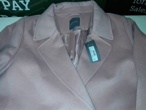 PRINCIPLES BUTTON FRONT JACKET IN PINK - 18