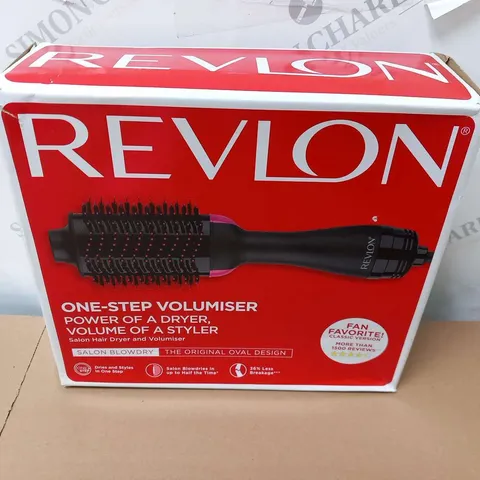 BOXED REVLON ONE-STEP VOLUMISER SALON BLOWDRY HAIR STYLER