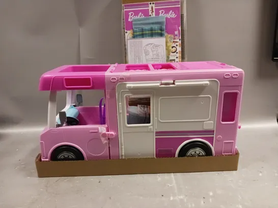 BOXED BARBIE 3 IN 1 DREAM CAMPER