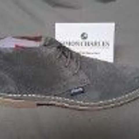 LAMBRETTA CHISWICK MENS SHOE IN GREY SIZE 7