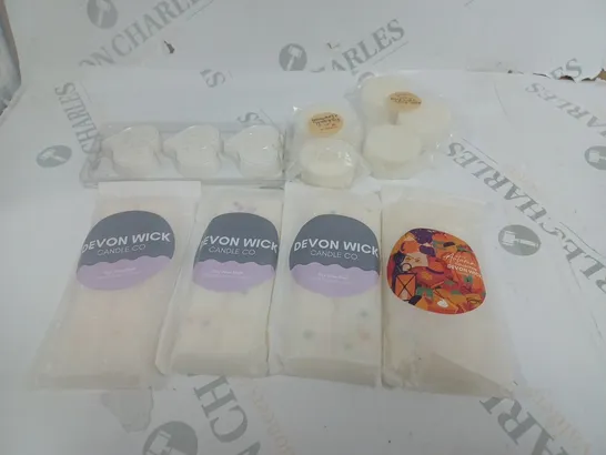 BOX OF ASSORTED WAX MELTS TO INCLUDE DEVON WICK