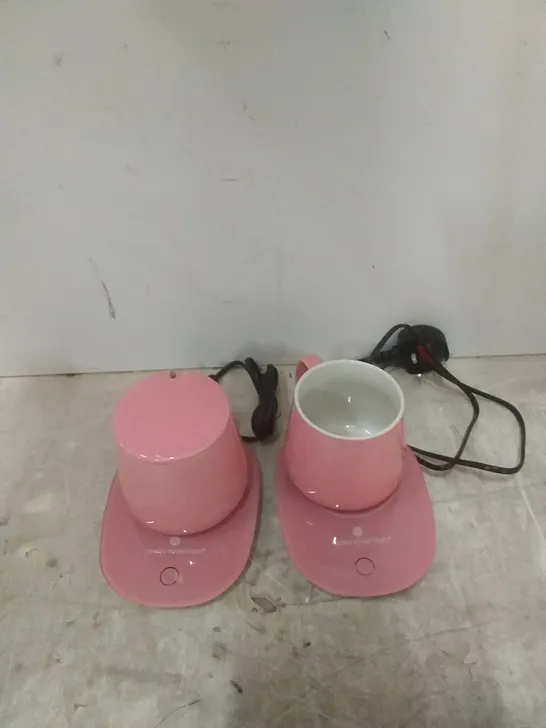 BOXED 2X DRINK WARMER SET 