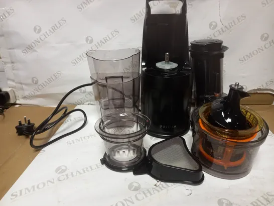 FRIDJA MASTICATING JUICER - BLACK (F1900)