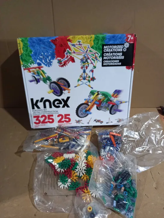 K'NEX MOTORISED CREATIONS 