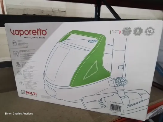 BOXED VAPORETTO PRO 95 TURBO FLEX STEAM CLEANER