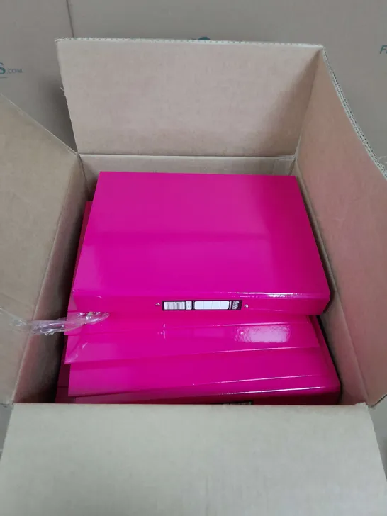 BOX OF APPROXIMATELY 10 PUKKA RING BINDER FOLDERS