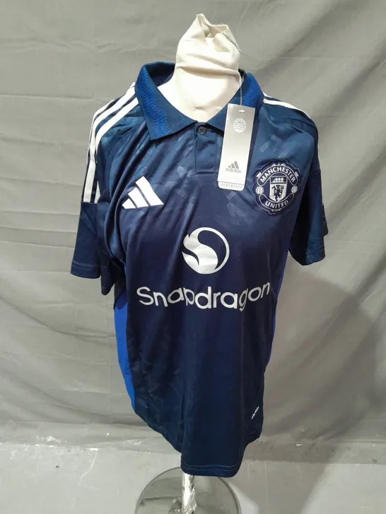 ADIDAS MANCHESTER UNITED FOOTBALL CLUB THIRD TEAM SHIRT 2024-2025 - LARGE