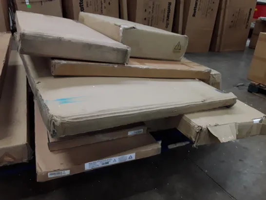 PALLET OF ASSORTED FLAT PACK FURNITURE PARTS 