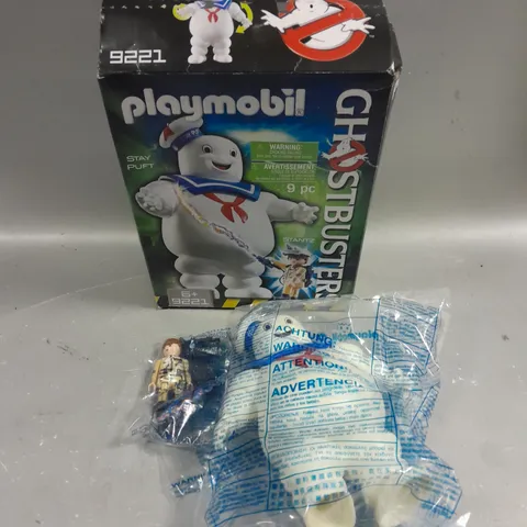 BOXED PLAYMOBILE GHOSTBUSTERS STAY PUFT TOY - 9221