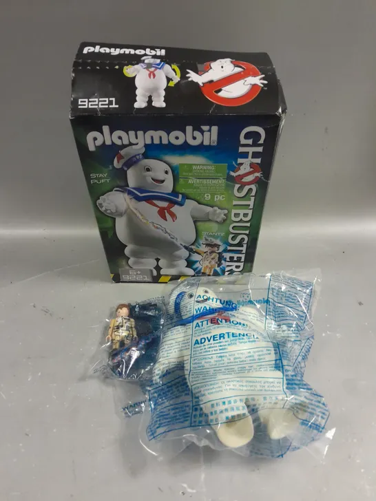 BOXED PLAYMOBILE GHOSTBUSTERS STAY PUFT TOY - 9221