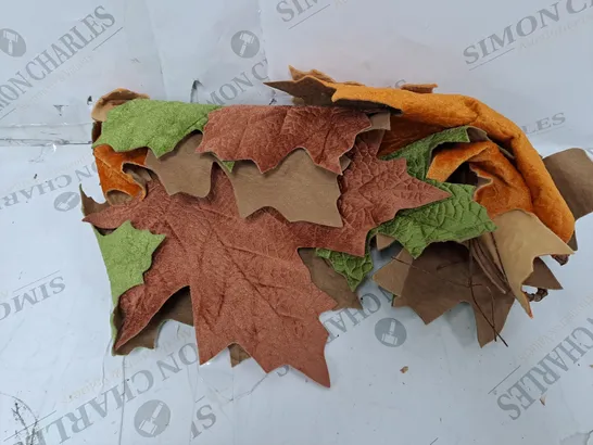 VELVET MIXED LEAVES AUTUMN GARLAND RRP £27.99