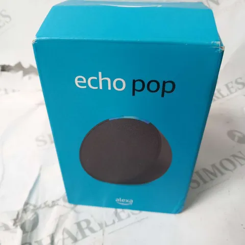 BOXED AND SEALED ECHO POP ALEXA