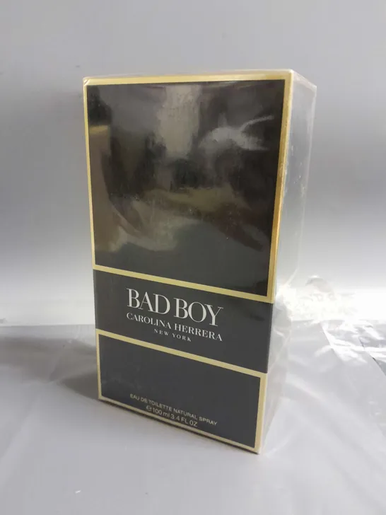 BOXED AND SEALED CAROLINA HERRERA BAD BOY IT'S SO GOOD TO BE BAD EAU DE TOILETTE 100ML 