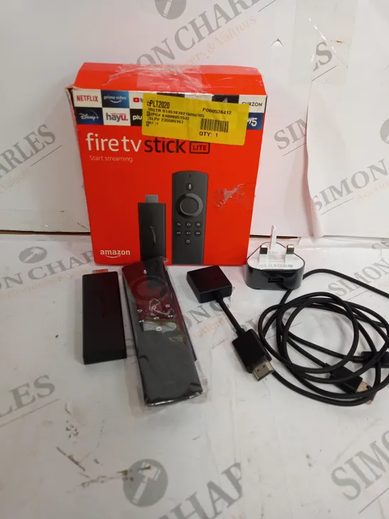 AMAZON FIRE TV STICK LITE BLACK 