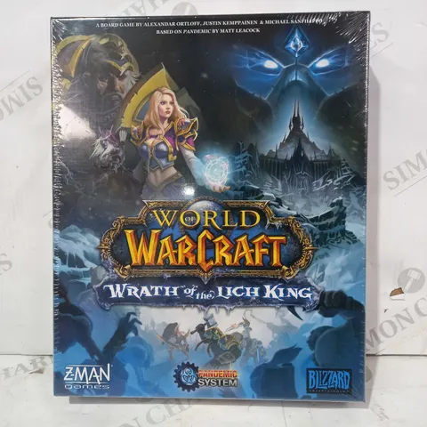 WORLD OF WARCRAFT WRATH OF THE LICH KING BOARD GAME