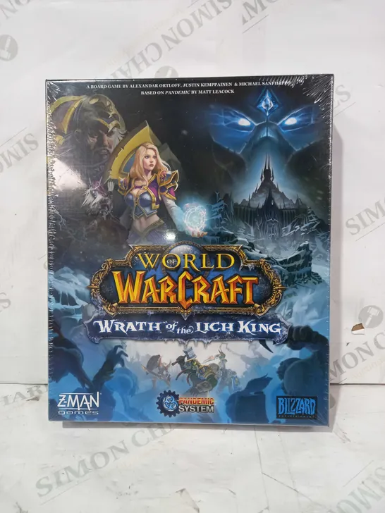 WORLD OF WARCRAFT WRATH OF THE LICH KING BOARD GAME