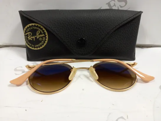 RAY-BAN RB3447 ROUND METAL SUNGLASSES 