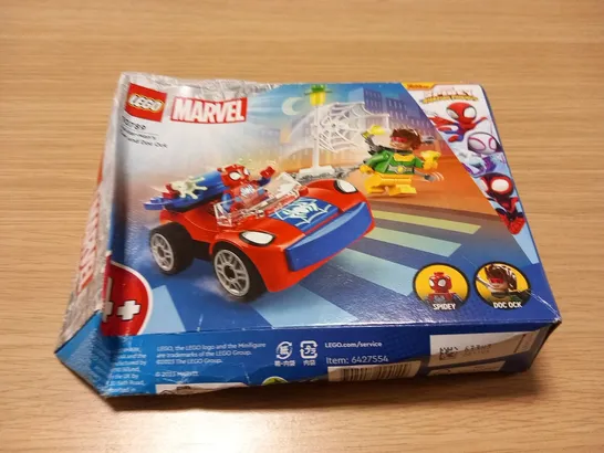 BOXED LEGO MARVEL 10789 SPIDER-MAN'S CAR AND DOC OCK