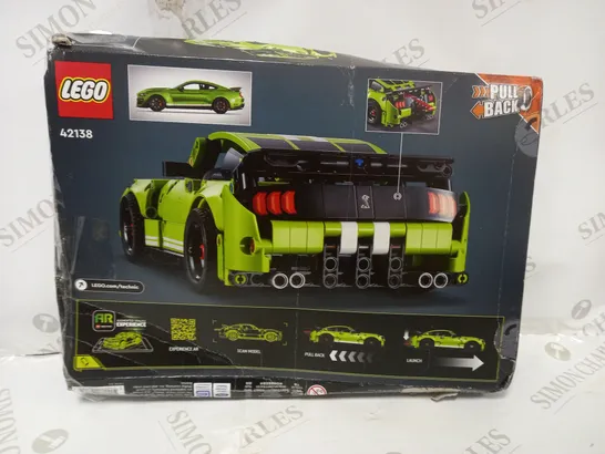 LEGO FORD MUSTANG SHELBY GT500 - 42138 RRP £44.99