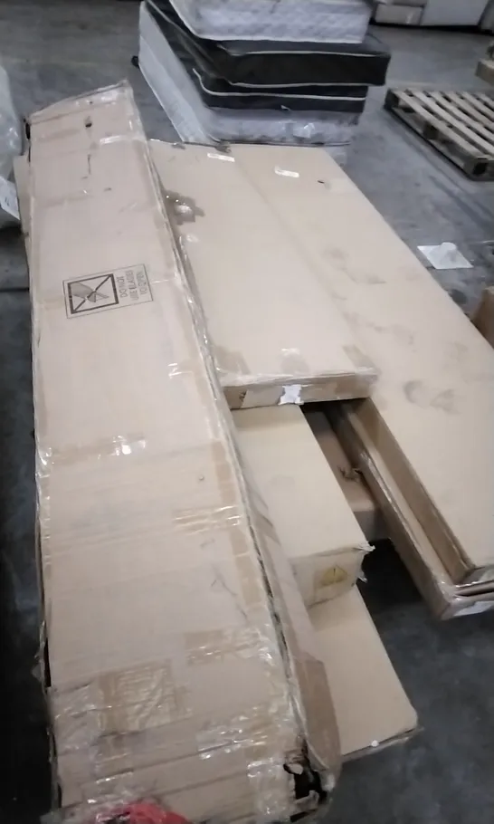 PALLET OF ASSORTED BOXED GRADE 1 FLATPACK FURNITURE PARTS