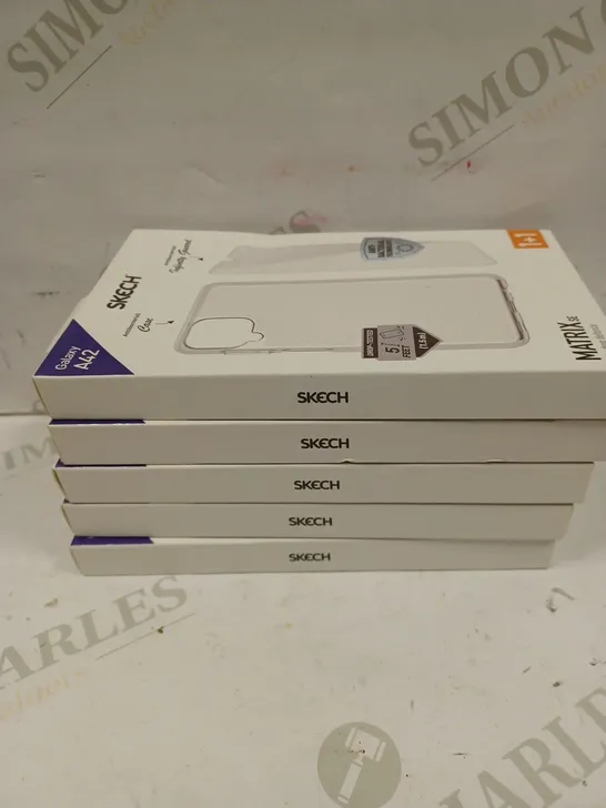 BOX OF 5 SKECH MATRIX SE SLIM DROP CASES - SAMSUNG GALAXY A42