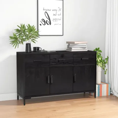 BOXED WILLIAMS 110CM WIDE 3 DRAWER SIDEBOARD 