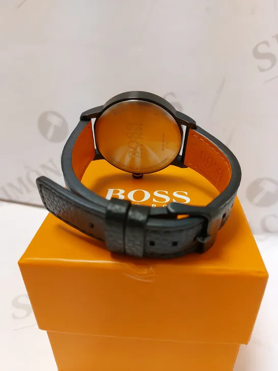 HUGO BOSS BLACK ANALOGUE QUARTZ MEN'S WATCH 